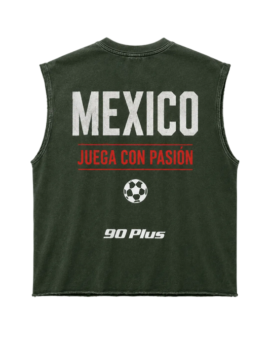Mexico Juega Con Pasion Muscle Tee